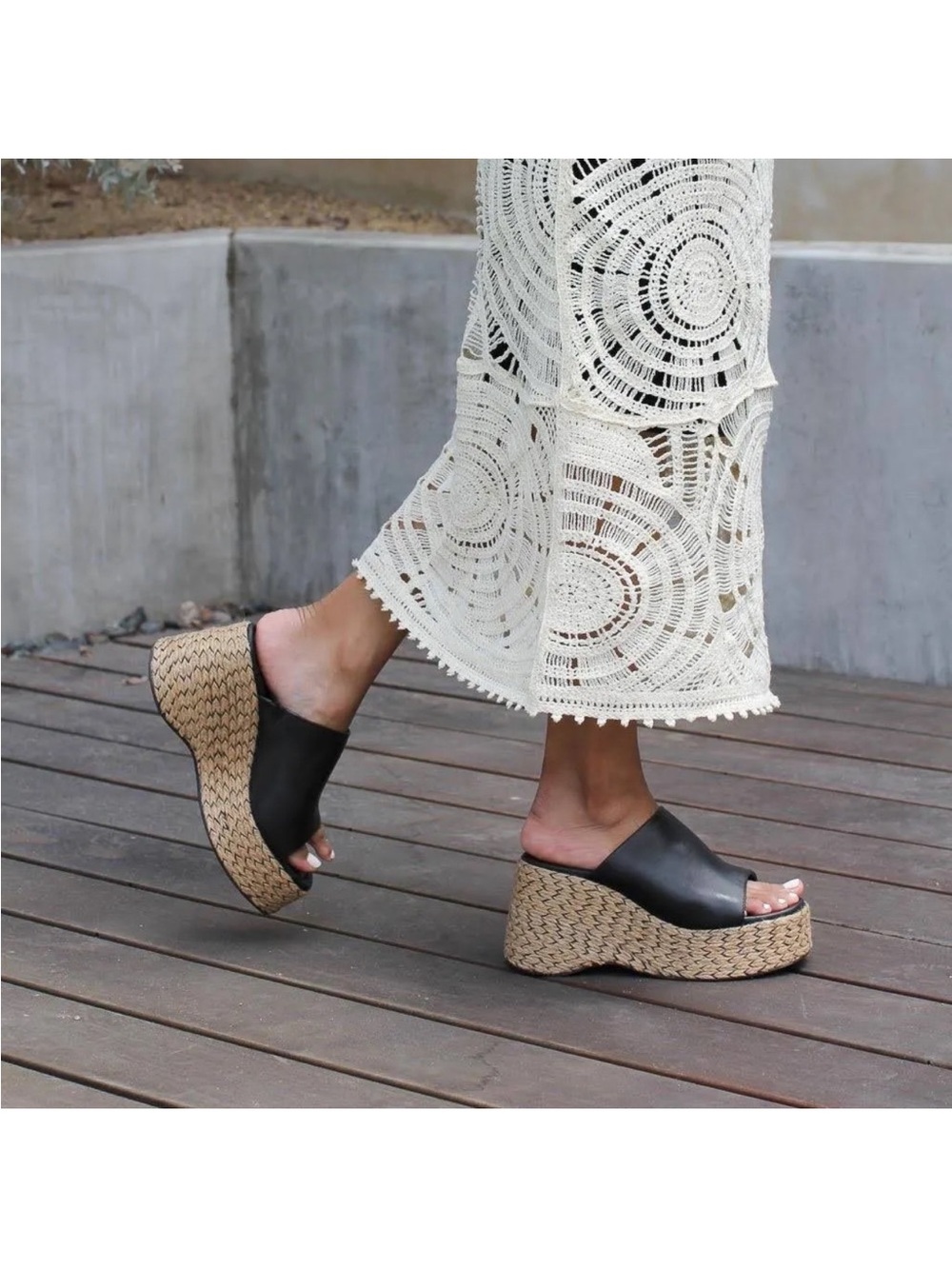 Seychelles Tulip Platform Wedge Heeled Sandals